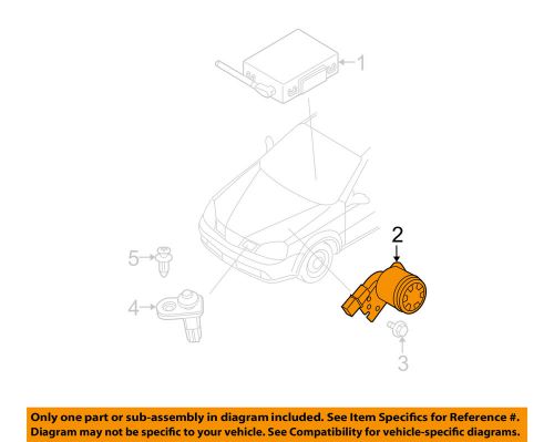 Suzuki oem 04-08 forenza anti-theft-siren 3994085z00