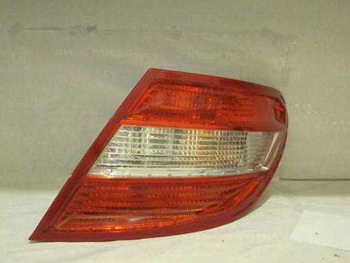 08-11 mercedes c-class tail light -- oem rt passenger 