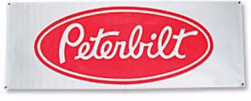 Peterbilt banner flag display sign huge 4x2 ft!