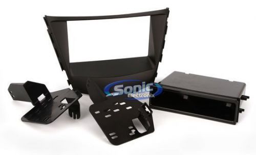 Metra 99-7350b single/double din install dash kit for 2012-up hyundai veloster