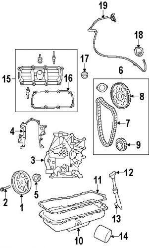 Volkswagen 7b0115561 genuine oem oil filter