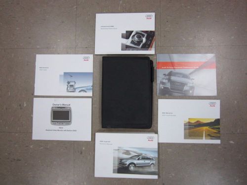 2007- 09 ,audi  q7   owner&#039;s manual user guide books oem