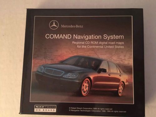 Mercedes navigation cd map 7 new england rel: 8/99