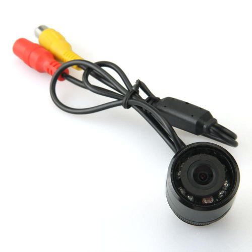 120°10 led light car truck rearview reverse back up color cmos ir camera