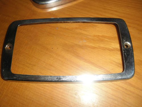 1972 1973 1974 ski doo headlight bezel trim original bombardier 3 1/2 x 7