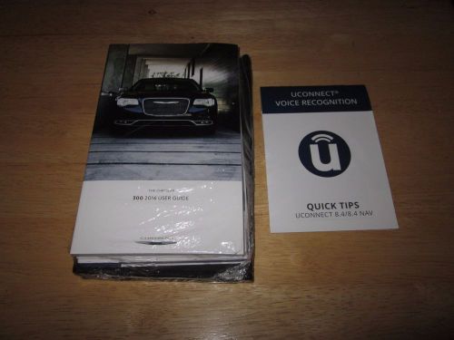 2016 chrysler 300 user guide with case oem