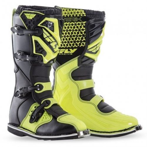 Fly racing maverik adult boots hi-viz size 13