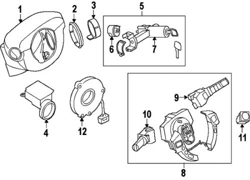 Nissan d8700et000 genuine oem lock assy