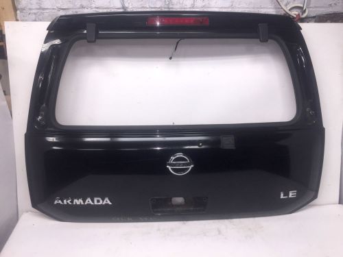 Nissan armada titan trunk/ tailgate oem black-04 2005 2006 2007