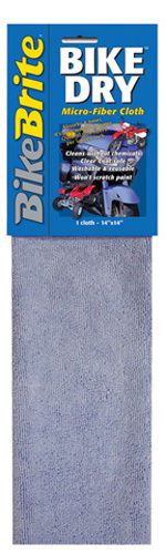 Bike brite bike dry micro fiber cloth