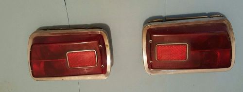 Alfa 105 gt carello pair of red tailights