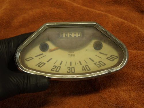 Nsu prima d scooter speedometer and bracket