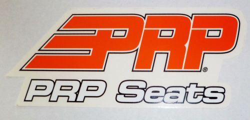 New prp seats decal bumper sticker