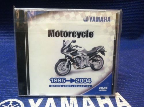 New dvd yamaha 1995-04 motorcycle service manual collection lit-dvsrv-mc-10