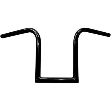 La choppers black 12" rise brbn ape hanger handlebar 1" diameter old school 