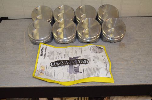 Keith black 190 sb mopar street/strip flat top piston set 4.030 bore .30 over