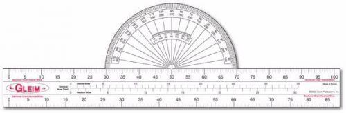 Gleim navigational plotter | sectional, wac, tac scale | easy to use | low cost