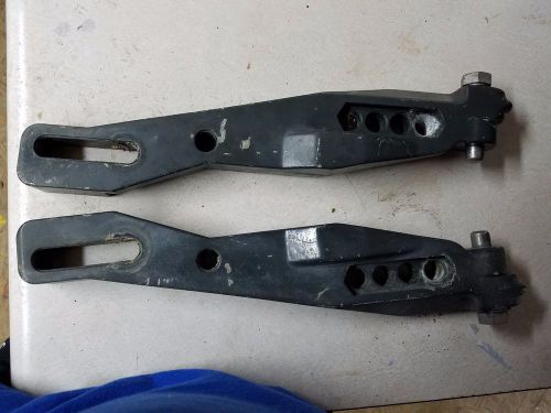 Evinrude/johnson vintage transom mounting brackets both sides