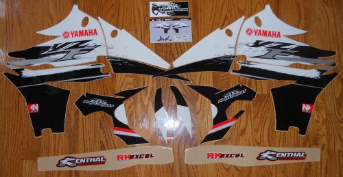 N-style  yamaha paint yz450f graphics  kit yzf450 ( 2010 2011 2012 2013 )  white