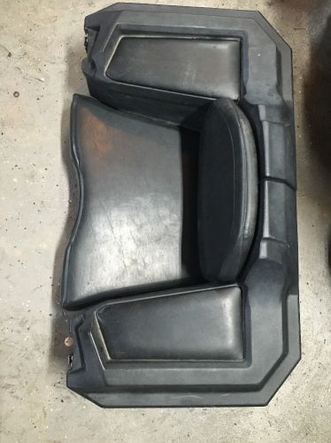 Atv trunk rear passenger lockable hard storage