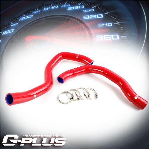 Silicone radiator coolant hose for nissan 240sx ka24de 89-94 s13 red