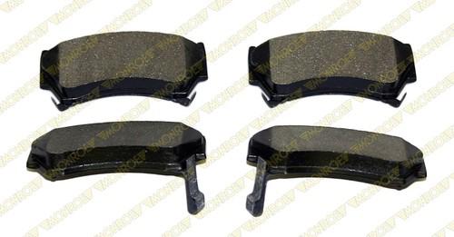 Monroe dx668 brake pad or shoe, front-monroe dynamics brake pad