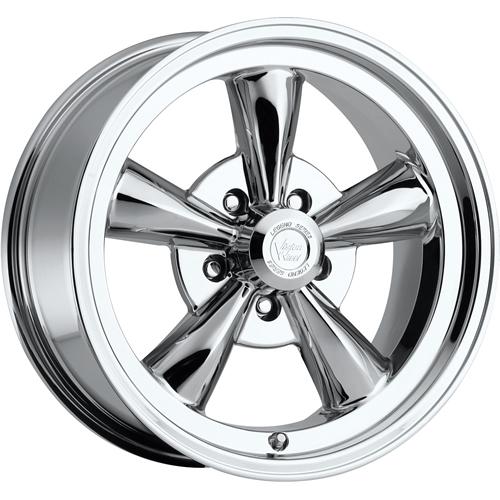 15x7 chrome vision legend 5 wheels 5x4.75 +6 pontiac firebird gto buick