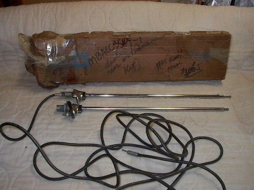 1965 ford galaxie 500 xl mercury park lane monterey factory dual rear antennas