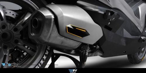 Dimotiv exhaust frame sliders for bmw c650gt 2012-2016