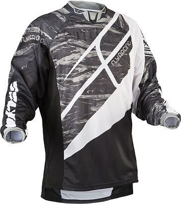 Fly racing 2013 patrol camo black grey large l lg lrg mens dirt bike jersey mx