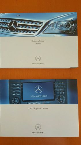 Mercedes benz 2006 ml350/ml500 owners manual set .