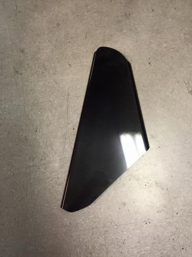 Sprint car midget micro racing leading edge carbon fiber left side cage panel