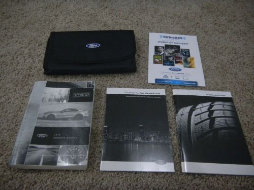 2015 ford mustang owners manual set with free shipping