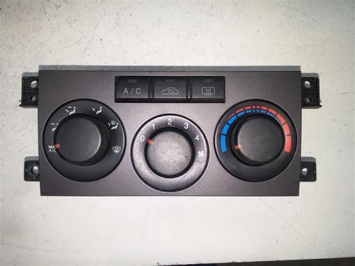 04 05 06 elantra temperature control w/ac manual rotary knobs 339904