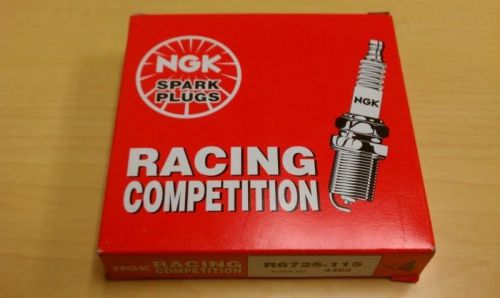 (4) r6725-115 mazda 13b 12a 20b rx3 rx4 rx7 rx8 rotary ngk racing spark plugs