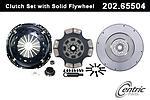 Centric parts 202.65504 new clutch and flywheel kit