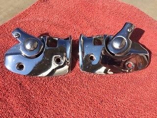 1964 1965 chevelle cutlass lemans gto skylark convertible nos sunvisor bracket