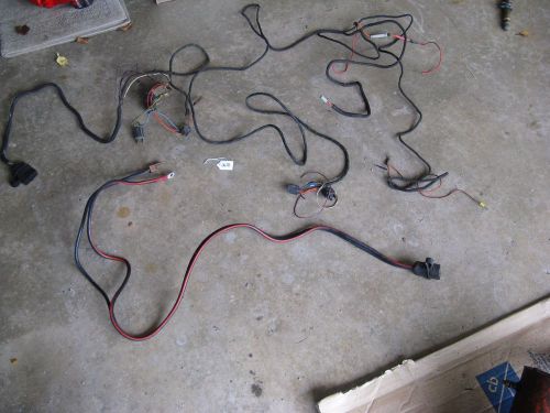 87 -  93  used western snow plow harness dodge ram  unimount  uni mount