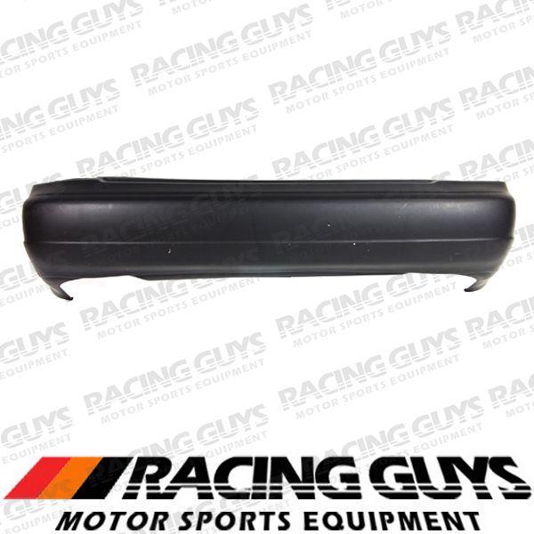 96-99 saturn sl sl1 rear bumper cover matte black new facial plastic gm1100523