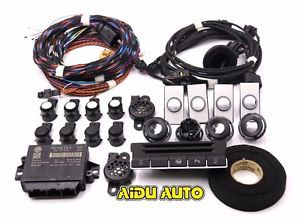 Vw tiguan 8k 8 ops park pilot front and rear 8 sensor support ops