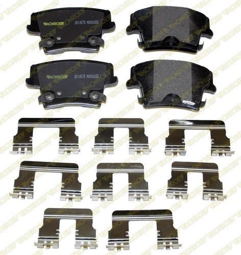 Monroe dx1057b brake pad or shoe, rear-monroe dynamics brake pad