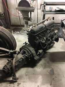 33 buick straight 8 motor and tranny