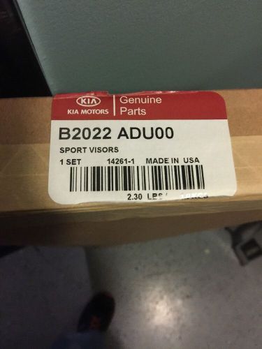 Kia soul sport visors 2014 2015 2016 new in box oem part