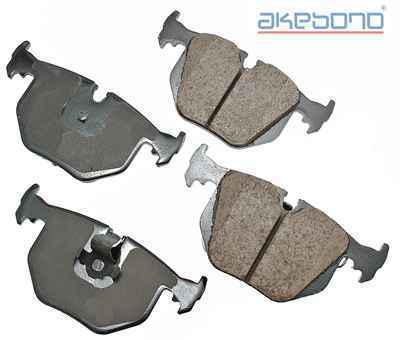 Akebono eur683 brake pad or shoe, rear-euro ultra premium ceramic pads