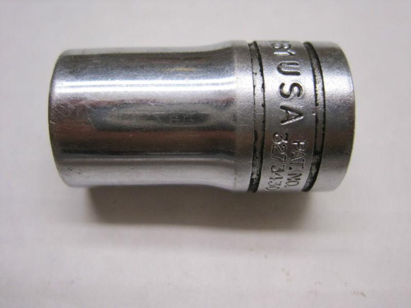 Snap on tw181 1/2 drive 9/16 inch 6 point socket