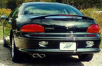 Painted chrysler lhs custom style spoiler 1999-2002