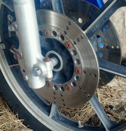 Kawaski kz750h front brake disk