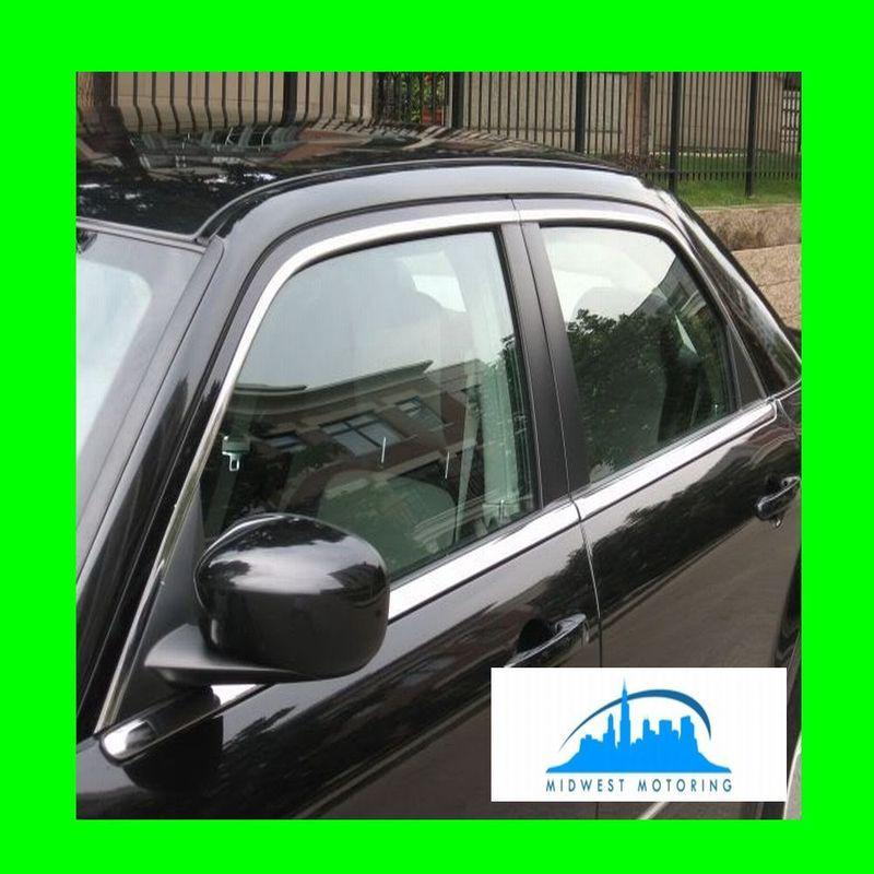 2005-2010 chrysler 300 300c precut chrome upper window trim moldings w/5yr wrnty