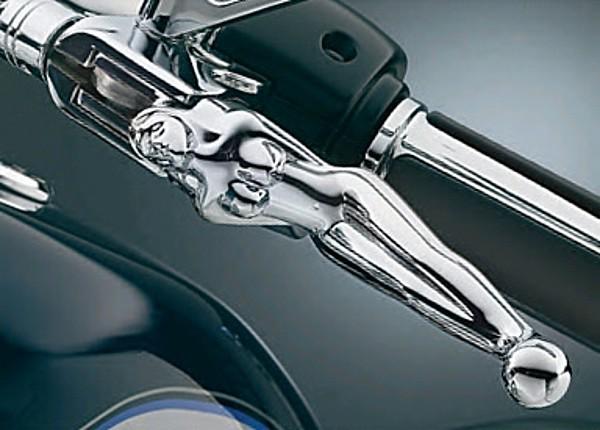 Harley davidson dyna glide v-rod chrome nude levers