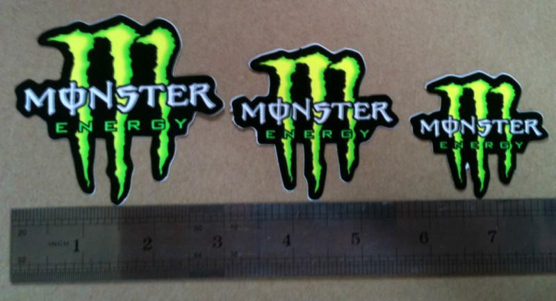 Stickers monsters racing atv motocross 4x4 honda suzuki yamaha ktm rockstar s86 